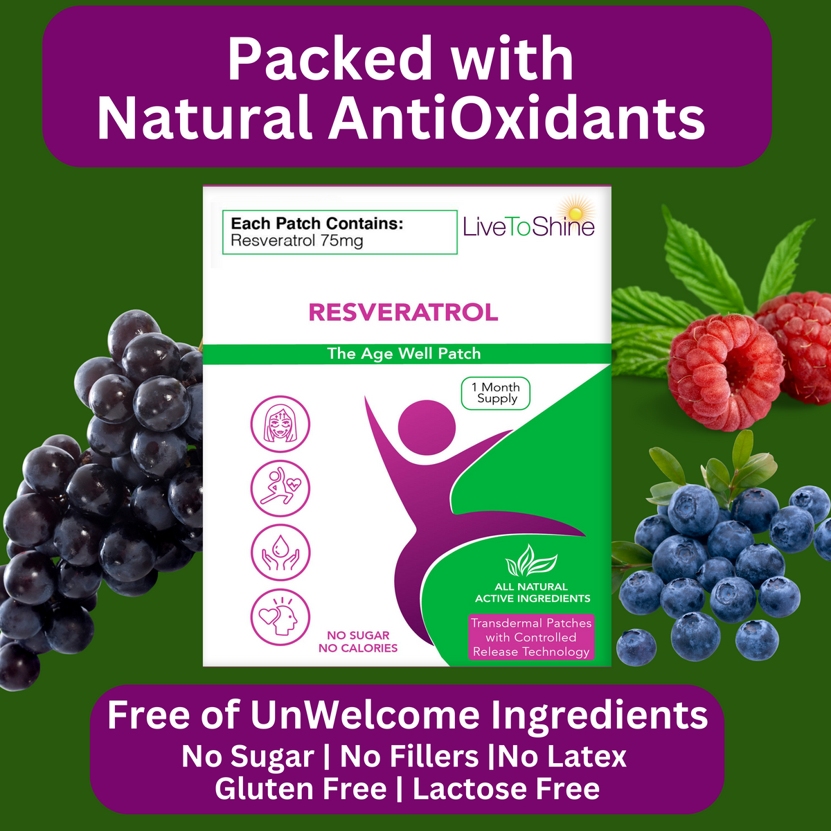 Resveratrol Patch
