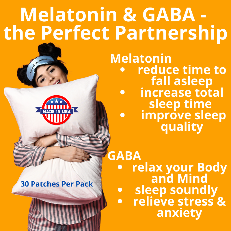 Melatonin & GABA Natural Sleep Aid Patch